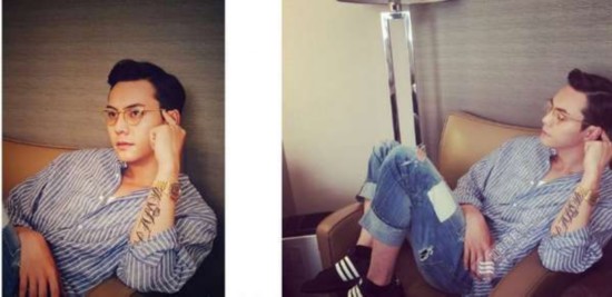 復(fù)古金絲眼鏡正流行，張藝興呆萌李易峰帥爆！