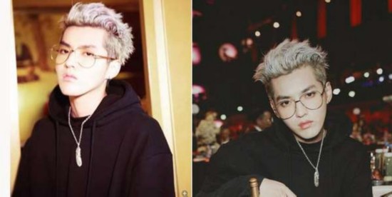 復(fù)古金絲眼鏡正流行，張藝興呆萌李易峰帥爆！